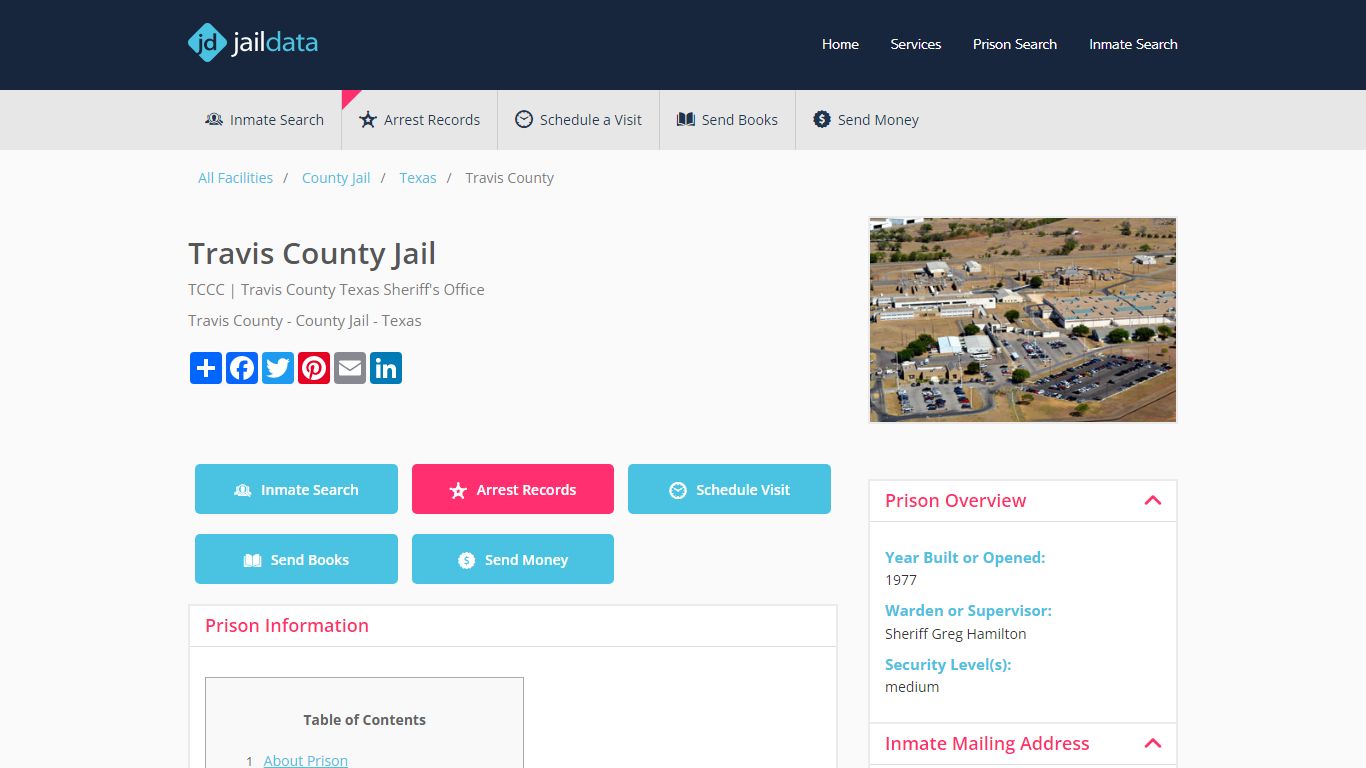 Travis County Jail: Inmate Search, Mugshots, Bail, Send Money or Mail ...